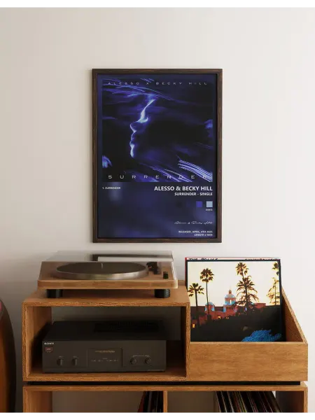 Postersbase Музыкальный постер Alesso Becky Hill - Surrender - Sin 30x40