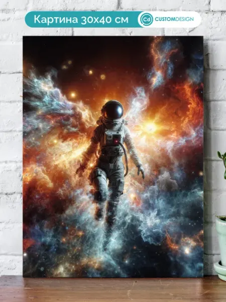 CustomDesign Интерьерная картина на стену Космос 30x40 см