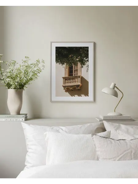 Onllyart Постер 30x40 итальянский балкон