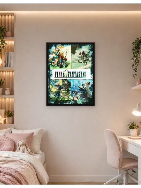 Postersbase Интерьерный постер Коллаж из Финальная фантазия IX 30x40