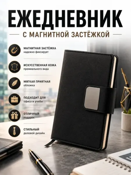САД21 Ежедневник А5 недатированный 116 л