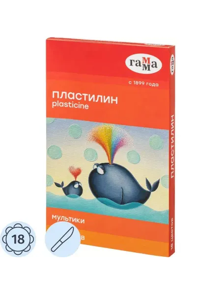 Цветной пластилин для творчества и развития