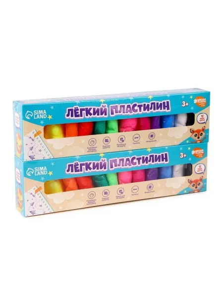Цветной мягкий пластилин для творчества