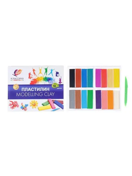 Цветной пластилин для творчества и лепки