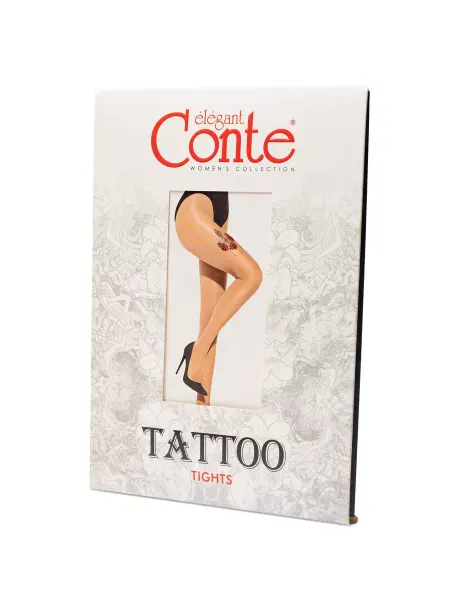 CONTE Elegant Колготки TATTOO-001 20 den цвет Natural