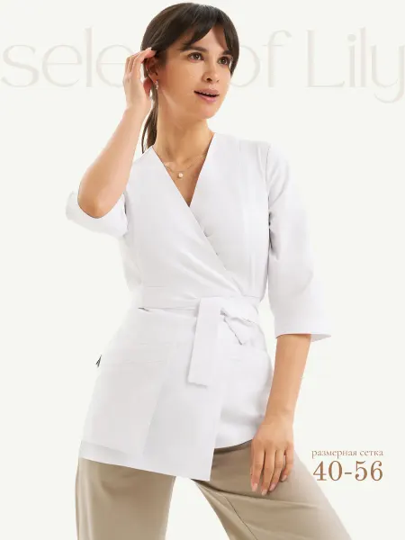 Select of Lily Рубашка медицинская на запах