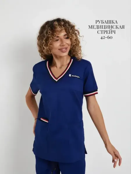 MedStyle Рубашка медицинская женская