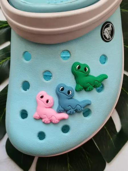 Fun_Jibz Джибитсы динозавры на Crocs для мальчика