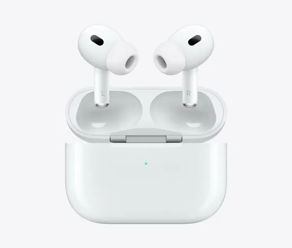 Наушники AirPods Pro, с микрофоном, зарядный кейс в комплекте