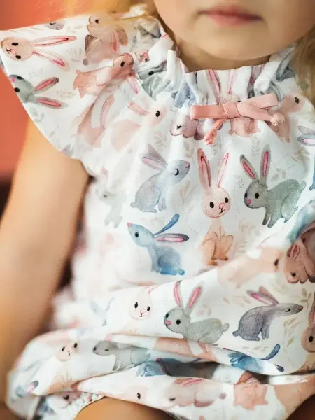Линия Нарядное платье с повязкой и трусиками на лето