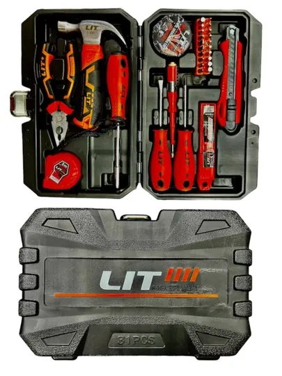 Инструменты, набор инструментов, ящик для хранения, Lit 31 предмет, подарок для мужчин