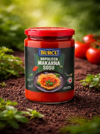 Соус для макарон Napoliten Burcu, 310 г, томатный для пасты и пиццы