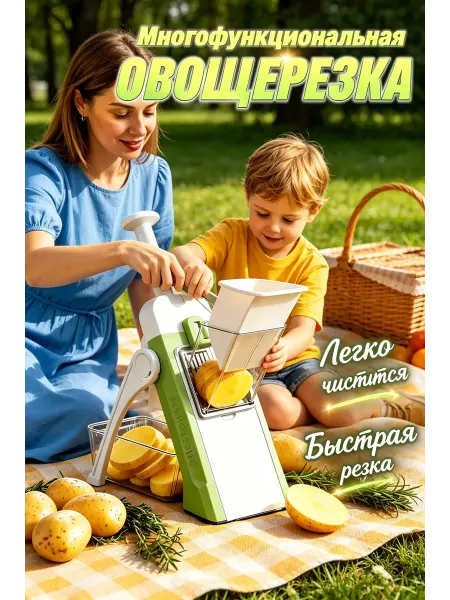 Слайсер овощной многофункциональный для повседневного
