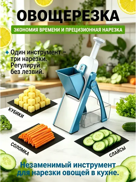 Овощерезка ручная многофункциональная
