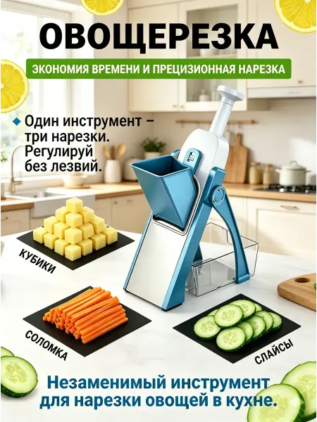 Овощерезка ручная многофункциональная