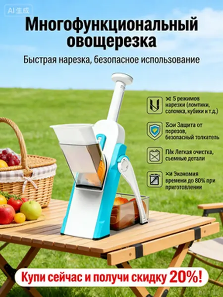 Овощерезка ручная многофункциональная