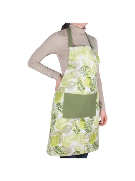 BORGHOUSE Фартук кухонный "Jungle leaves" 60х80 см