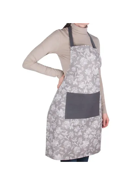 BORGHOUSE Фартук кухонный "Grey Meadow" 60х80 см
