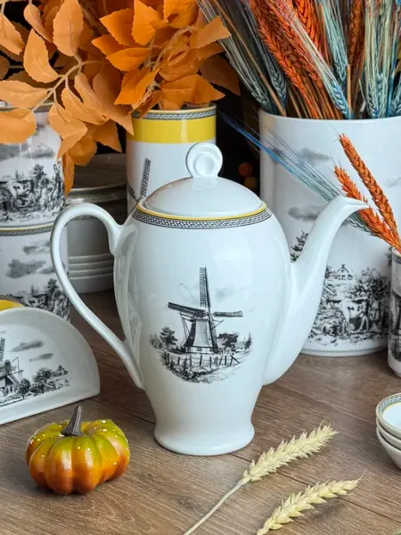 Zarin Iran Porcelain Industries Кофейник заварочный (подходит для чая) 1100 мл Вилладж