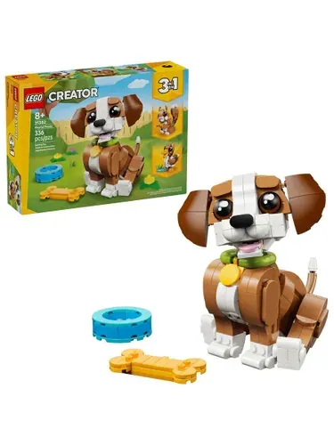LEGO Конструктор Creator 31382 Милые животные игривый щенок 3в1