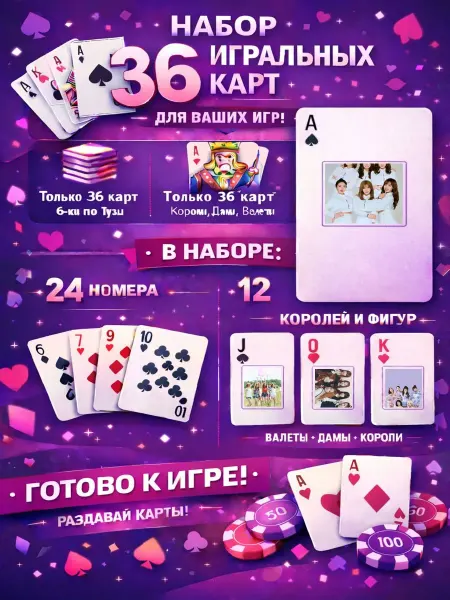 1-й Стикер Постеры колода карт 36 шт apink_апинк
