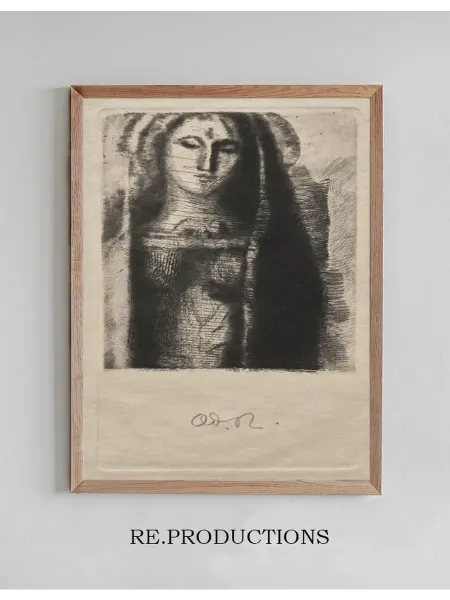Re.productions Постер Princess Maleine (The Little Madonna) - Odilon Redon