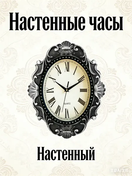 ХроноВайб Часы настенные круглые бесшумные кухонные