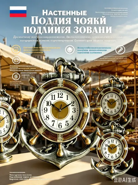 ХроноВайб Часы настенные винтажные