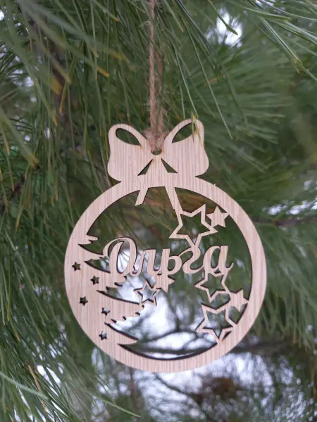 KaBika Елочное украшение игрушка Ольга, новогодняя игрушка