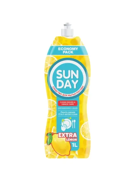 Sunday Средство для мытья посуды, 1 л