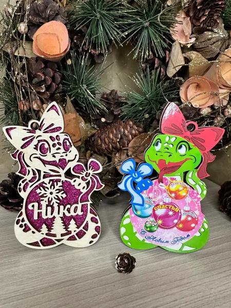 Новогоднее настроение Елочное украшение Ника