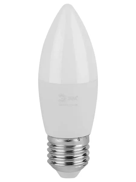 Лампа светодиодная LED B35-6W-865-E27 GL 6Вт свеча холодный