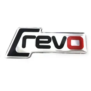 Для REVO автомобильная наклейка, размер 80 х 32.7 мм.