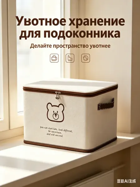Loriks Коробка органайзер для хранения вещей белья и одежды