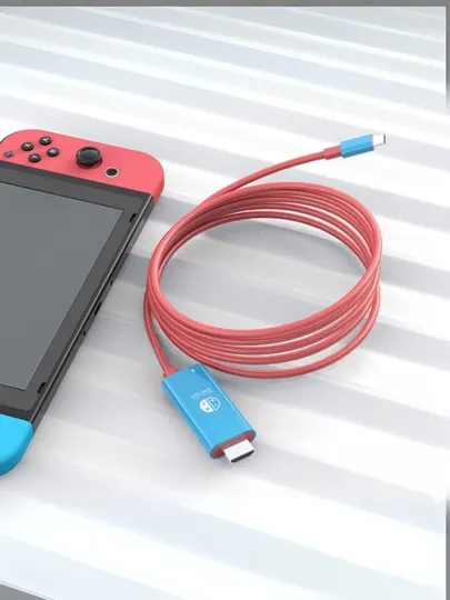 Кабель Type-C на HDMI 2 метра с дизайном Nintendo