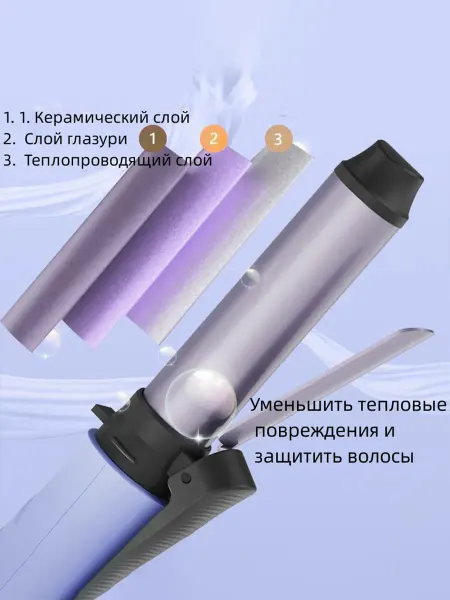V L V Идеальная портативная плойка для завивки волос