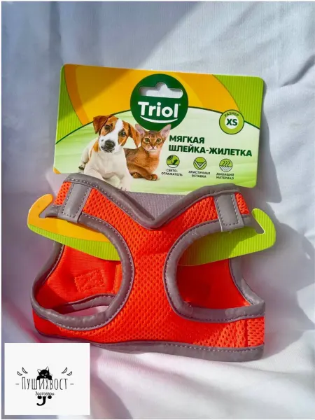 Triol Мягкая шлейка-жилетка XS, обхват груди 320-360мм