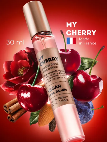 VEGAN.Love.Studio Духи женские веган Вишневые Парфюмерная вода My Cherry 50 мл