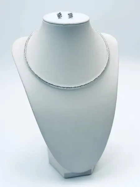 Fashion Jelewry Набор украшений колье, серьги, браслет