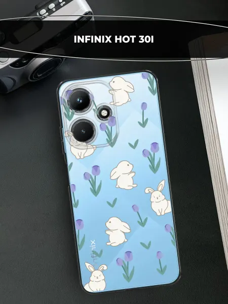 Infinix Чехол на Hot 30i кролик