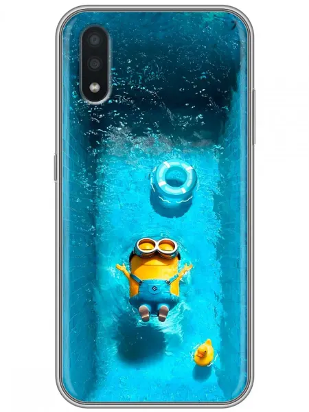 360skin Чехол на Samsung Galaxy M01, A01 миньоны (для ребенка)