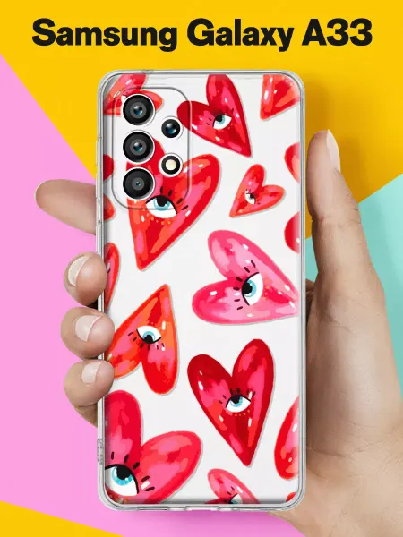 Samsung Чехол на A33 5G с принтом