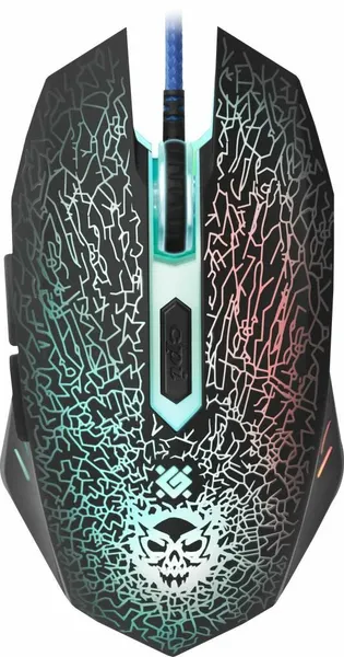 DEFENDER Мышь игровая проводная (52110) Shock GM-110L