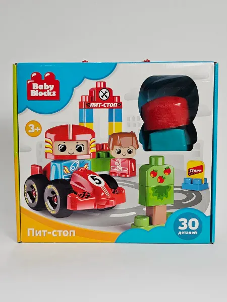 Baby Block Конструктор Baby Blocks «Пит-стоп»