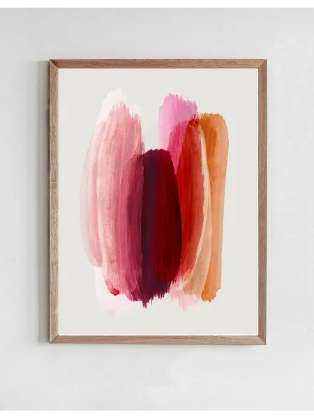 Onllyart Постер Абстрактные мазки кистью 32X 50x70