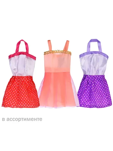 Нет бренда Платье для куклы в упаковке