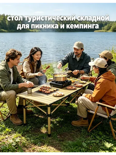 Стол туристический складной лёгкий и прочный