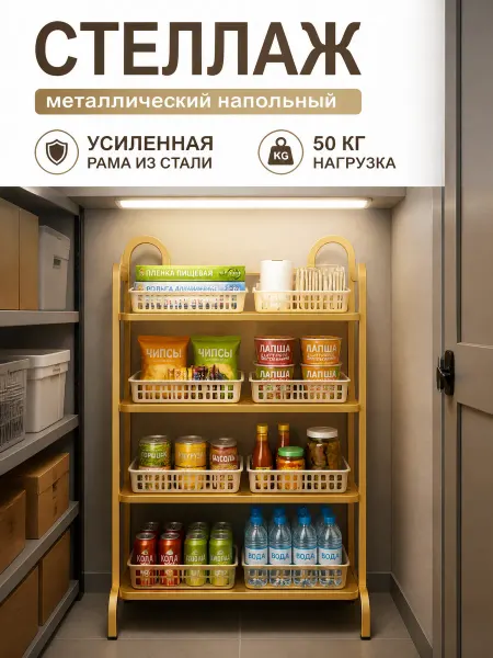 Стеллаж металлический болтовой