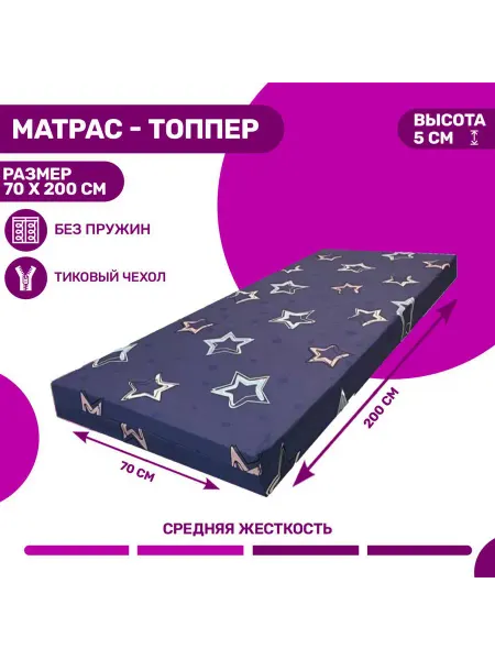 SURGUT TEXTILES Матрас-топпер 70х200