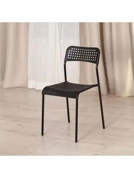 Tetchair Стул кухонный Адде пластиковый со спинкой 1 шт